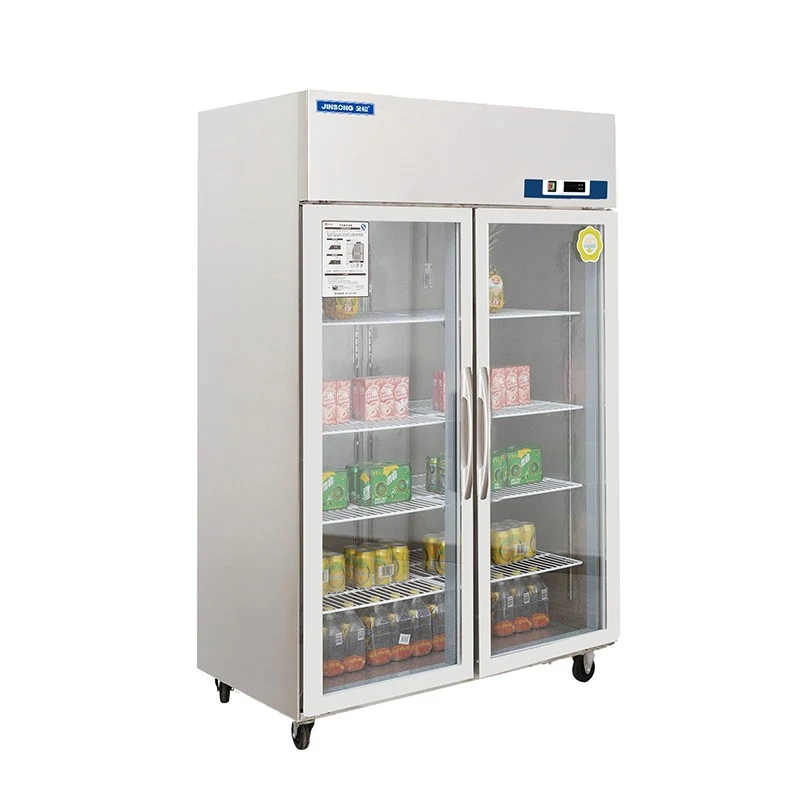 2-Door Air-Cooled Refrigerated Display Cabinet